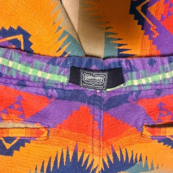 Vintage - Denim & Supply Ralph Lauren Aztec design hiking Joggers